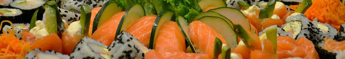 Eating Japanese Seafood Sushi at Heiwa Shokudo restaurant in Asheville, NC.